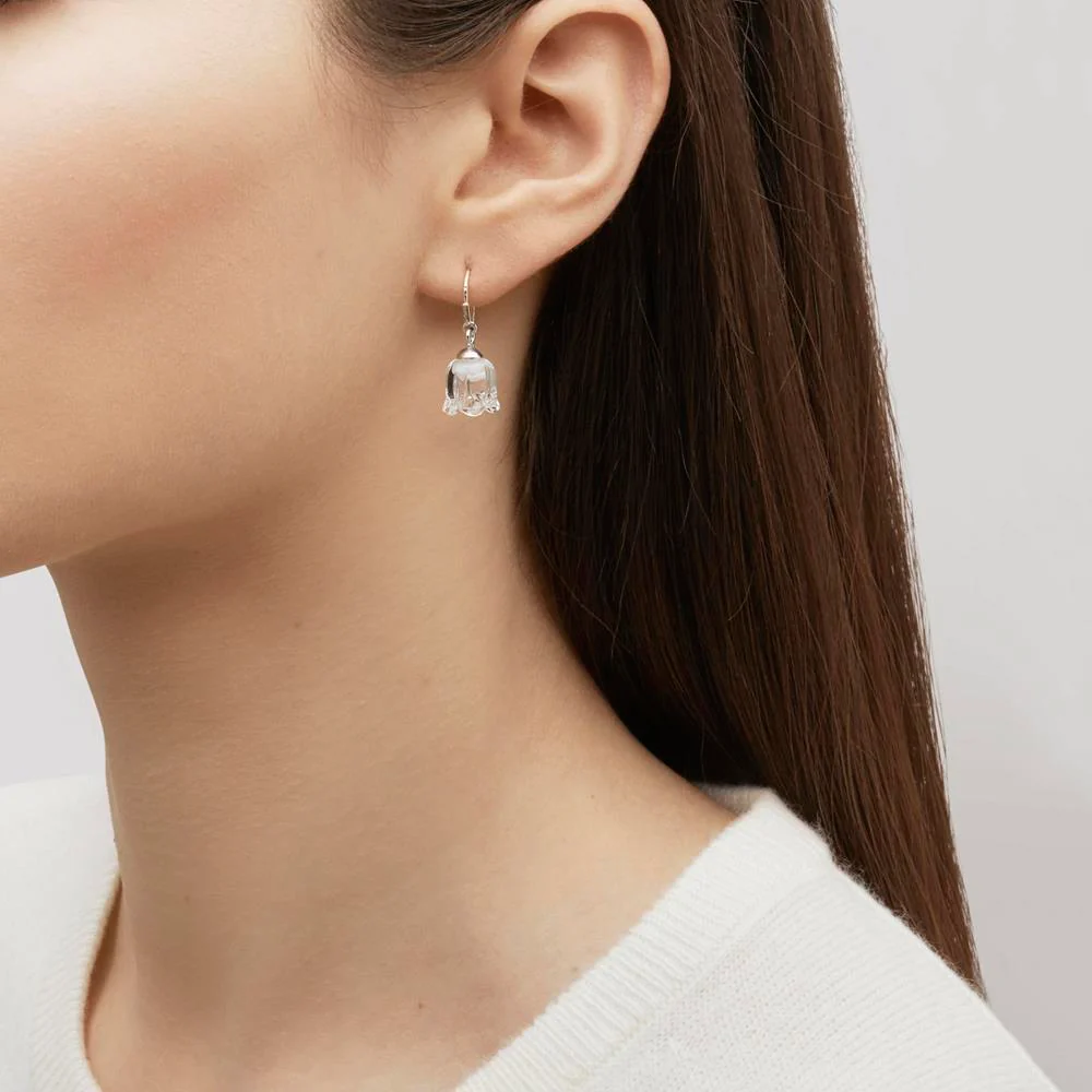 Buy Authentic Lalique Lalique Muguet Earrings - FormFluent Sydney Australia