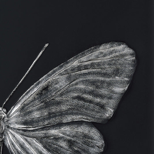 Lalique Eternal Hope Dragonfly Damien Hirst Black Crystal Platinum Stamped Limited Edition