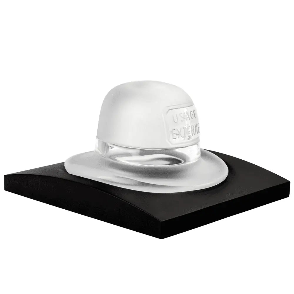 Lalique Le Bouchon d'épouvante (The Terror Stopper), René Magritte and Lalique, 2023 by Lalique at FormFluent Sydney, Australia