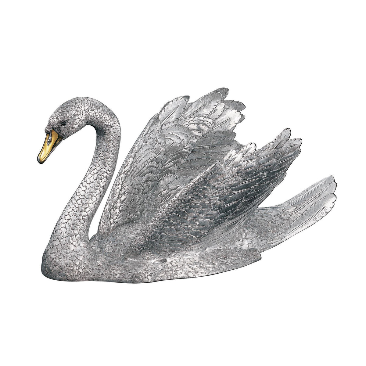 Comyns Swan Male (Full Size) - Partial Gilt