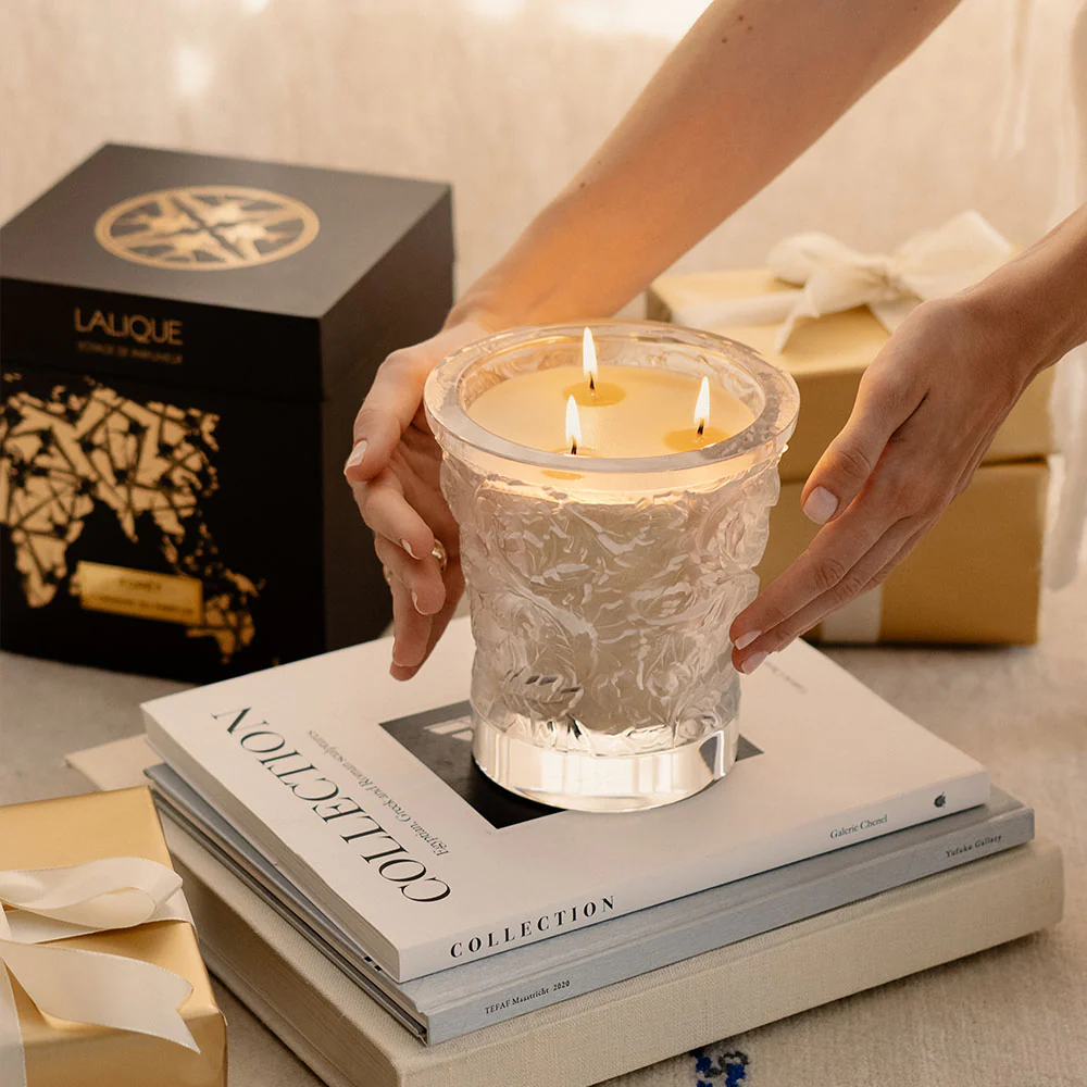 Lalique Forest Crystal Scented Candle Candle by Lalique at FormFluent Sydney, Australia
