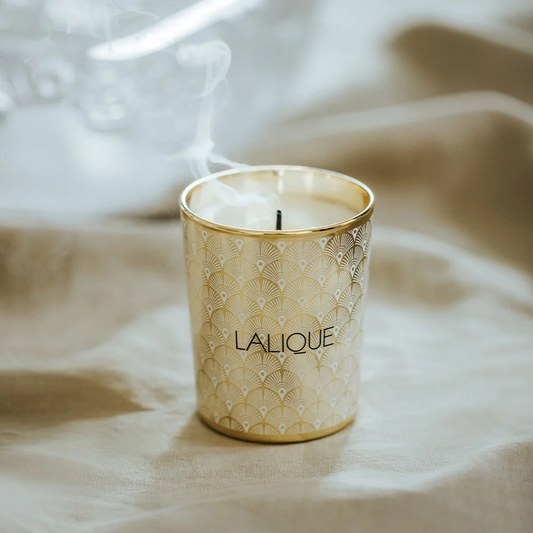 Buy Authentic Lalique Lalique Noir Premier Plume Blanche 1901 Scented Candle Candle - FormFluent Sydney Australia