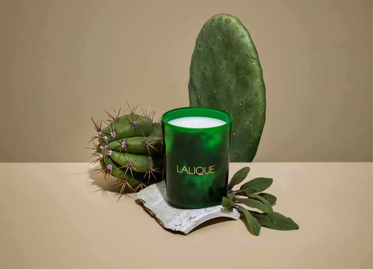 Lalique The Cenote Tulum - Mexico Scented Candle Candle by Lalique at FormFluent
