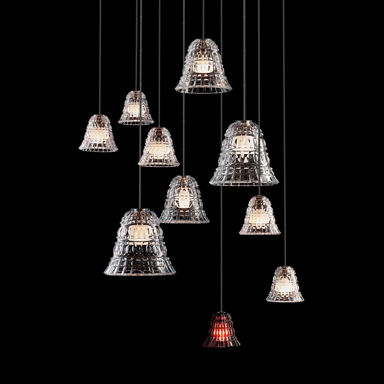 Baccarat Baccarat New Antique Chandelier L (10L) Large 10 Lights Lighting - FormFluent Sydney Australia