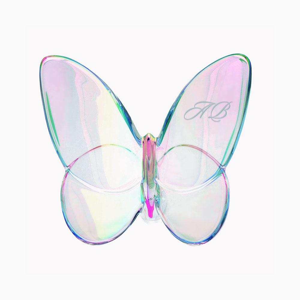 Baccarat Lucky Butterfly Iridescent Clear Crystal - FormFluent