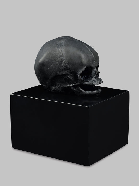 Lalique Eternal Memory Damien Hirst Satin Clear Crystal Lost Wax Sculpture by Lalique at FormFluent