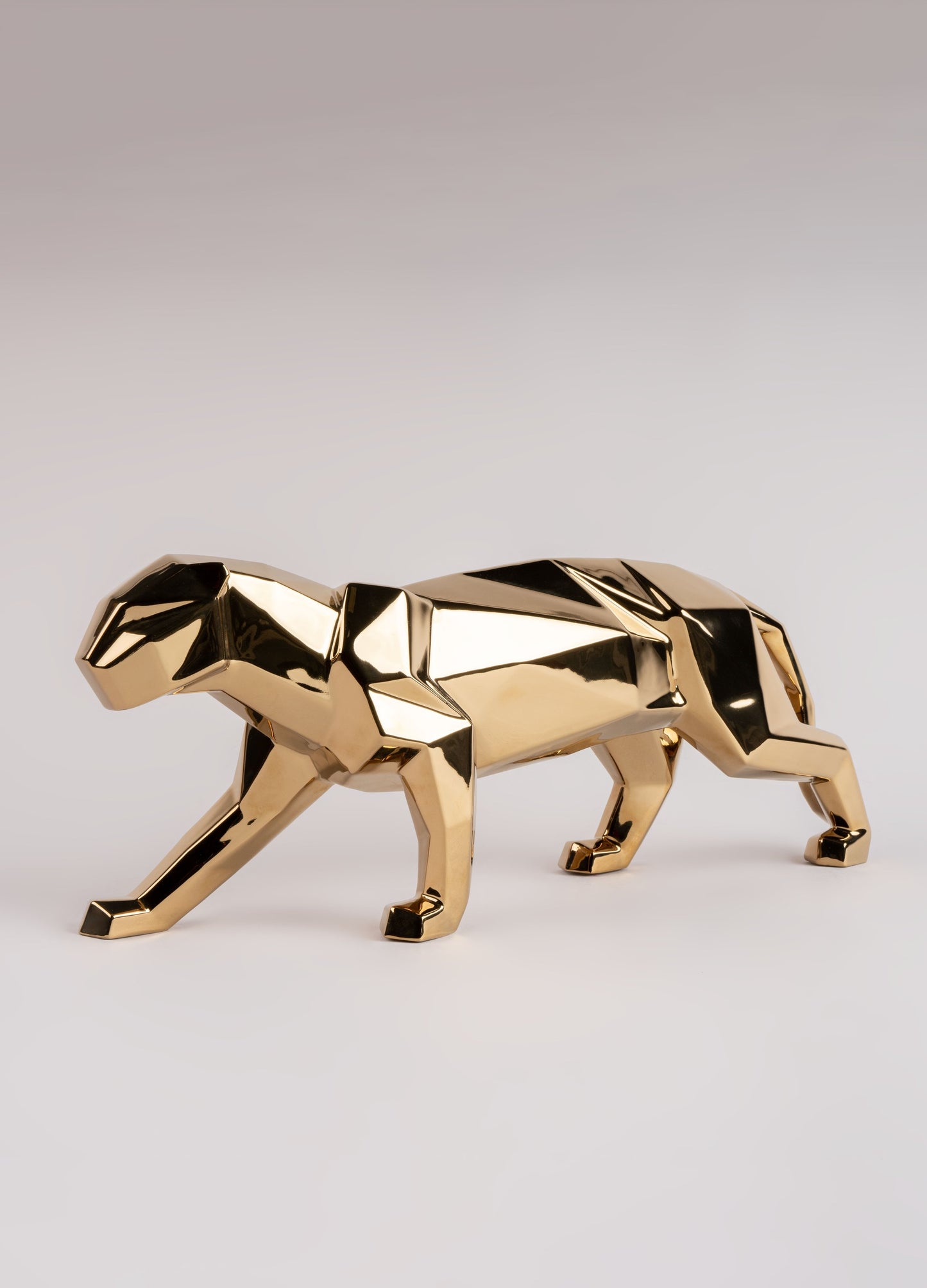 Origami Panther Figurine