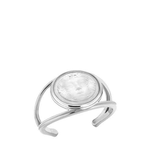 Lalique Aréthuse Round Cuff Bracelet   FormFluent