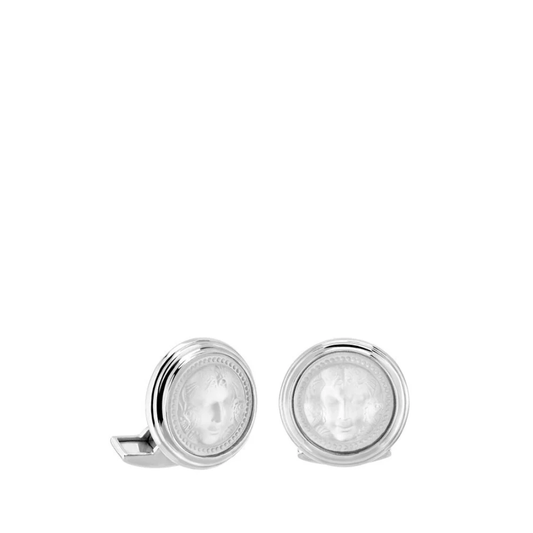 Lalique Aréthuse Round Cufflinks   FormFluent