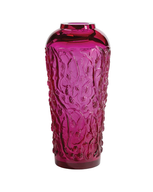 Buy Authentic Lalique Lalique Mûres Blackberries Large Vase Limited Edition Vase - FormFluent Sydney Australia
