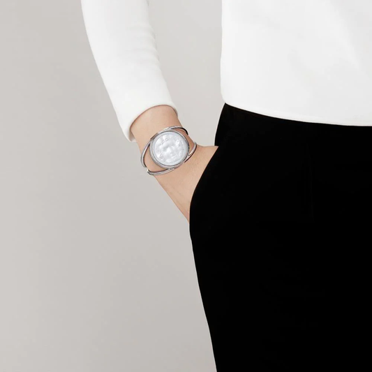 Lalique Aréthuse Round Cuff Bracelet by Lalique at FormFluent