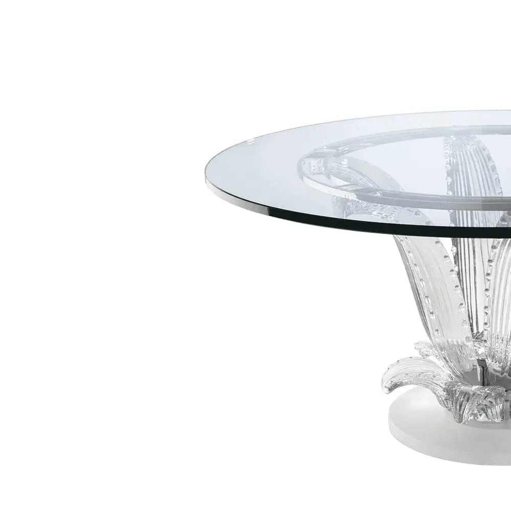 Lalique Cactus Coffee Table Clear Crystal Furniture by Lalique at FormFluent Sydney, Australia