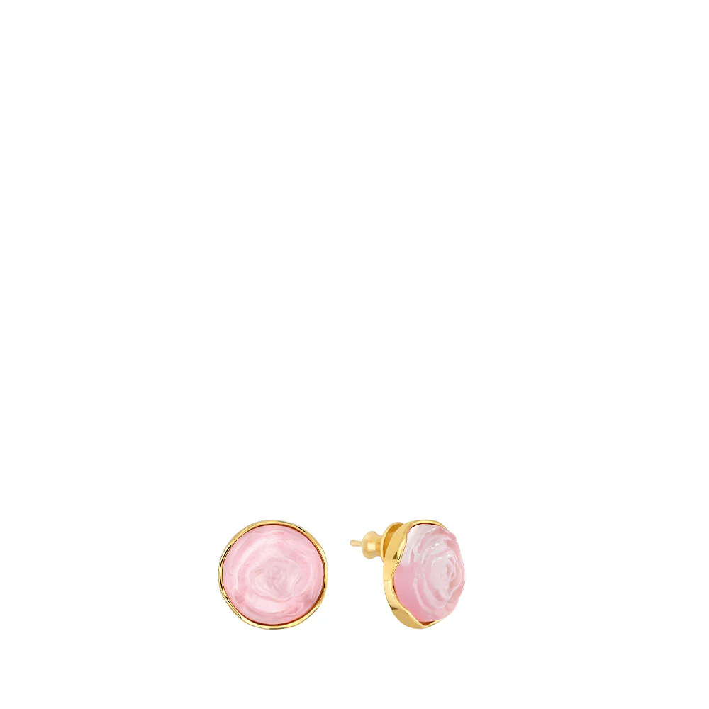 Lalique Pivoine Earrings   FormFluent