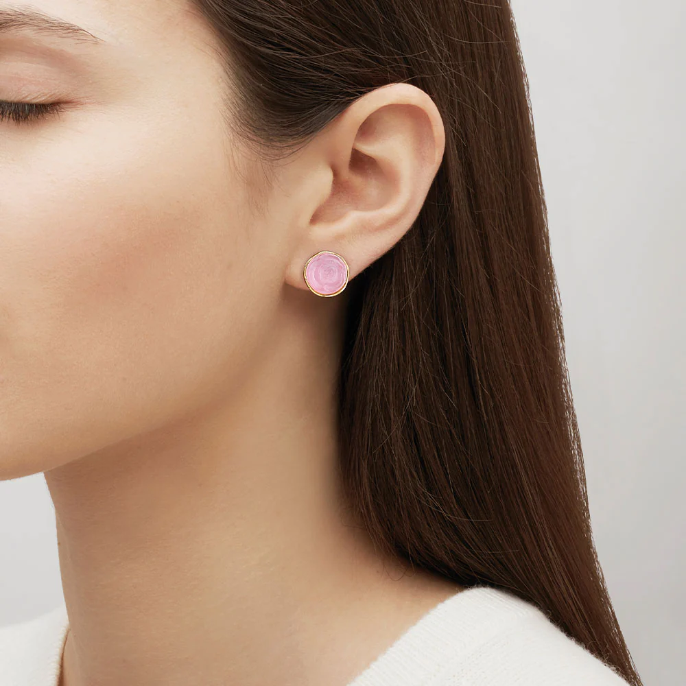Lalique Pivoine Earrings   FormFluent