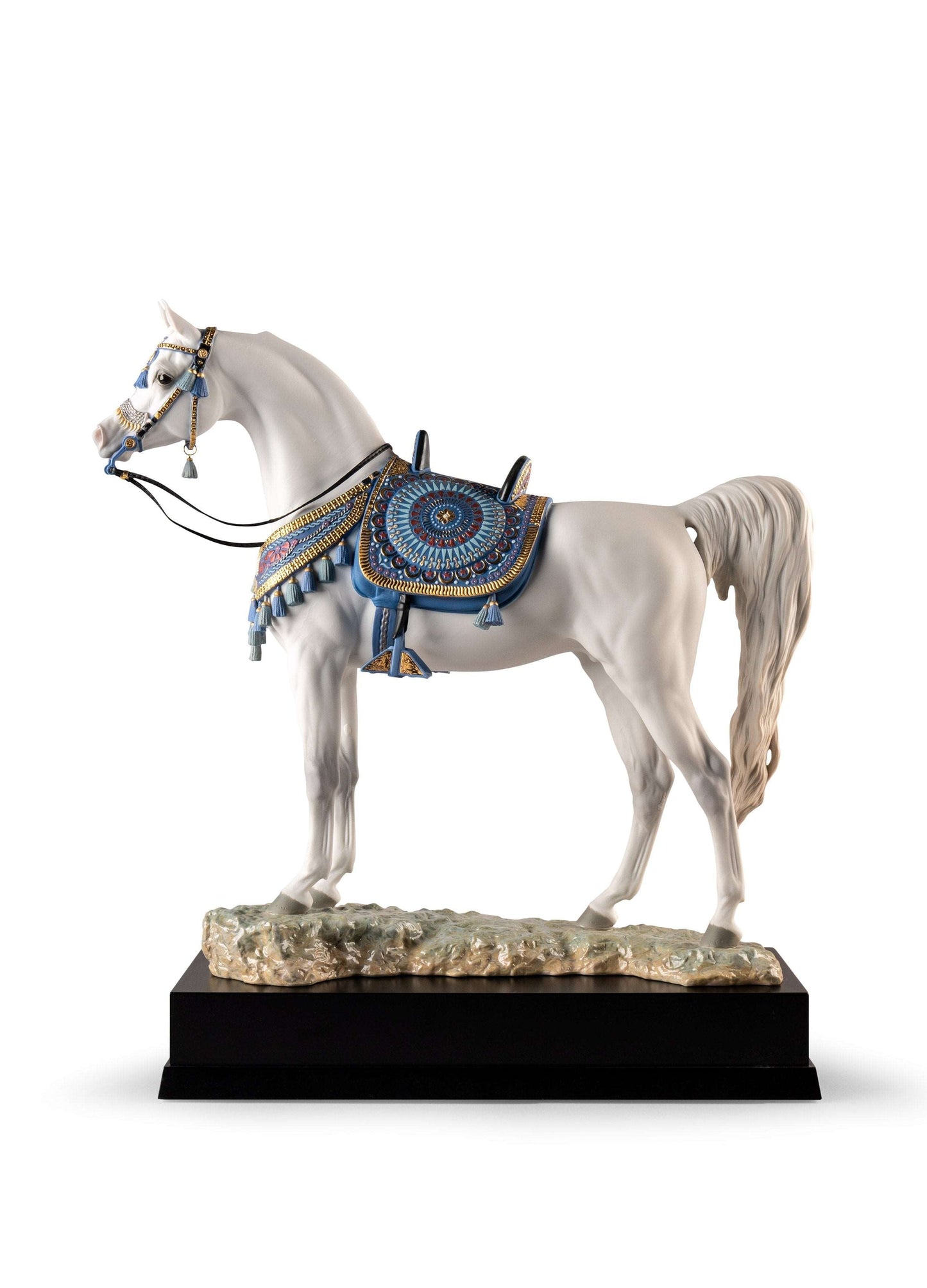 Lladró Arabian Pure Breed Horse Sculpture. Limited Edition by Lladró at FormFluent