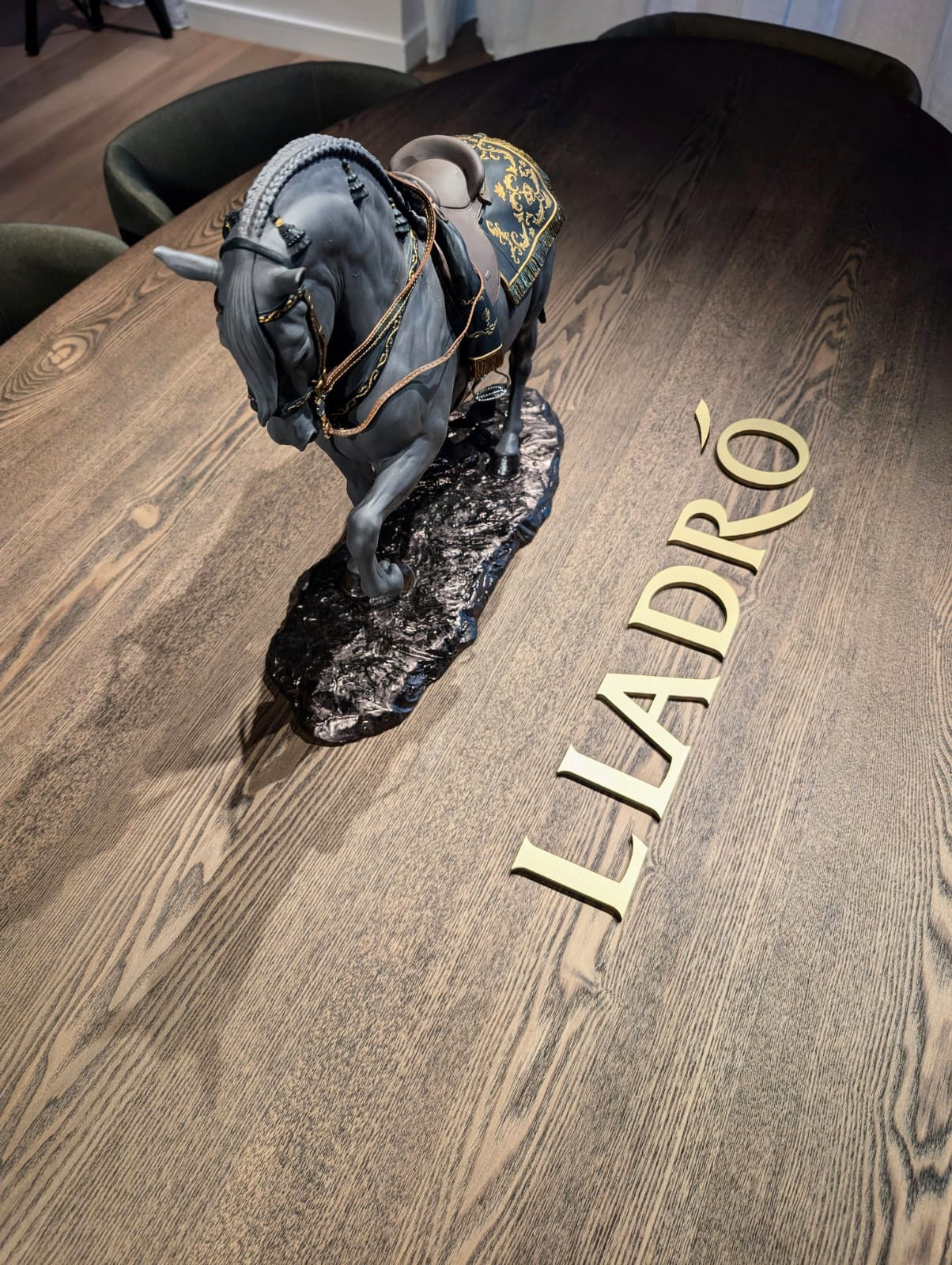 Lladro 01002041 Spanish Pure Breed Black Limited Edition Andalalusian Horse 8