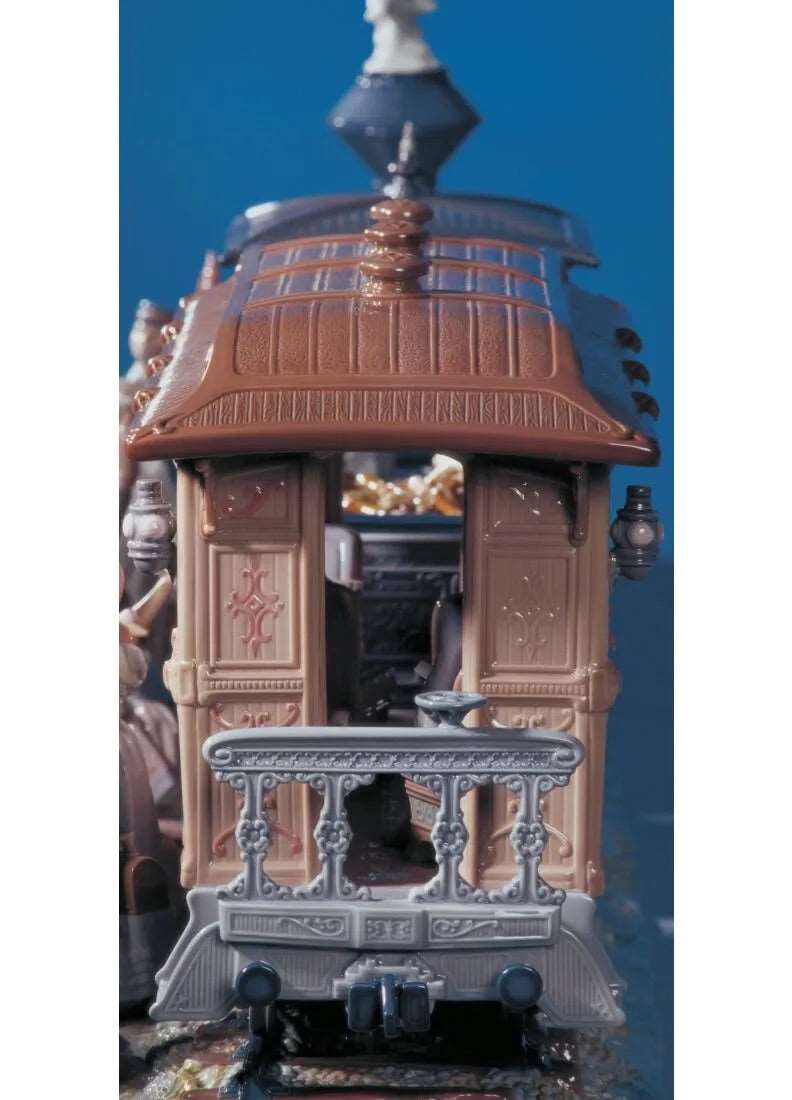 A Grand Adventure Train Sculpture. Limited Edition