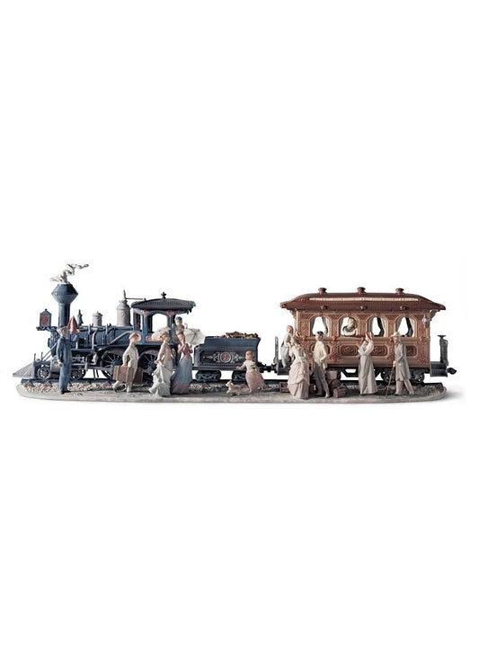Lladró A Grand Adventure Train Sculpture. Limited Edition   FormFluent