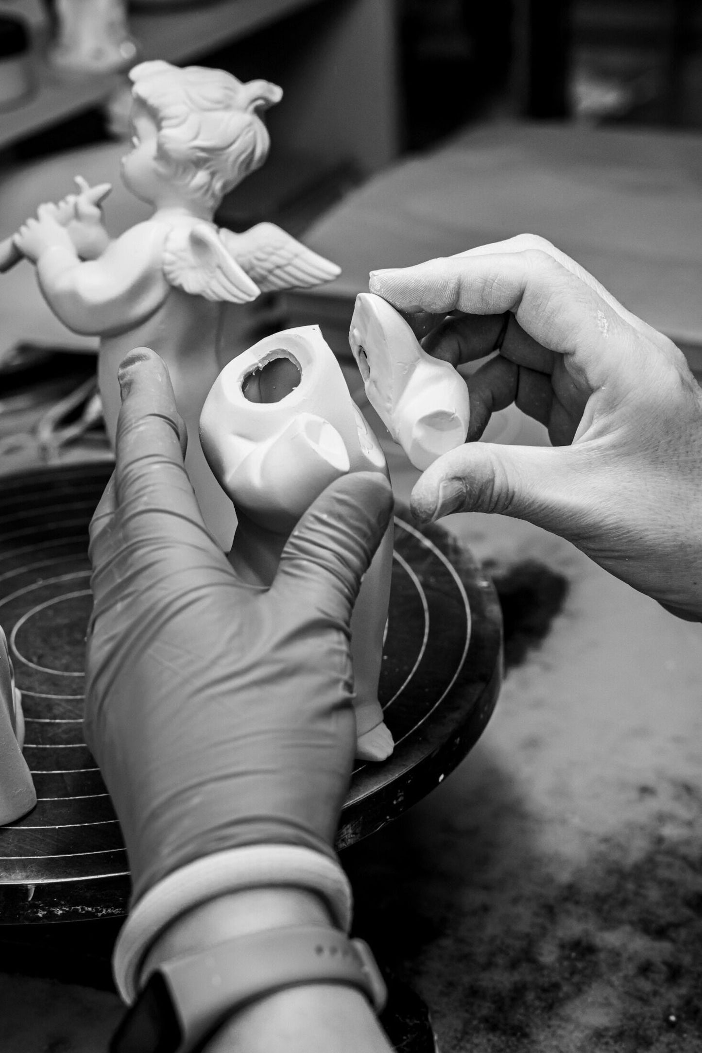 Lladró Angels' Group Figurine Sculpture by Lladró at FormFluent