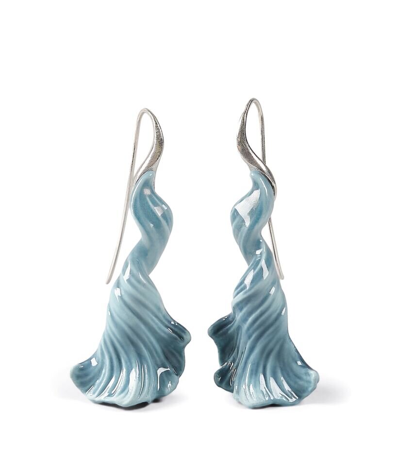 Lladró Aquarium Long Earrings FormFluent