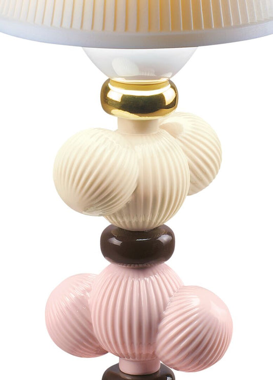 Buy Authentic Lladró Lladró Cactus Firefly Golden Fall Table Lamp Pink  - FormFluent Sydney Australia