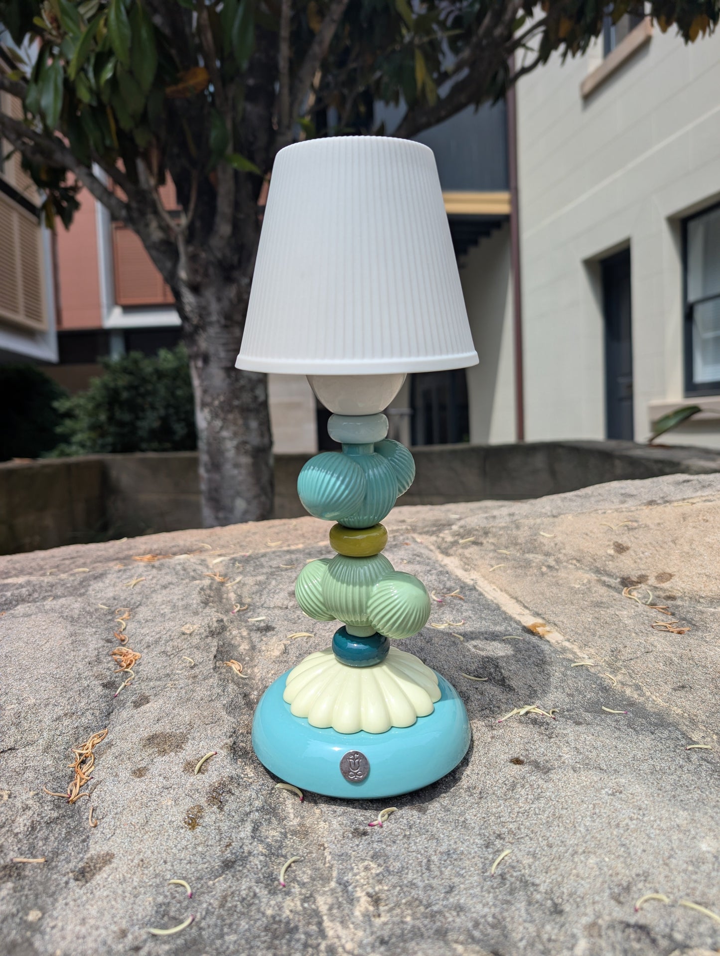 Lladró Cactus Firefly Table Lamp Green by Lladró at FormFluent