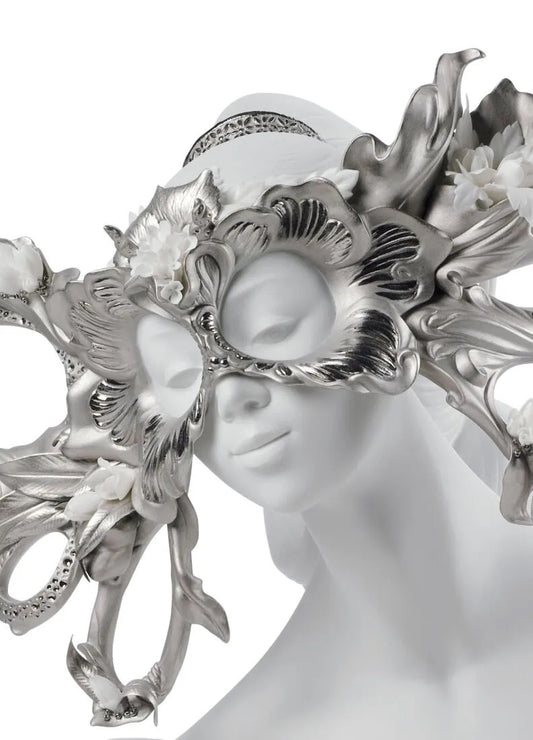 Lladró Carnival Fantasy Sculpture. Limited Edition. Silver Lustre   FormFluent