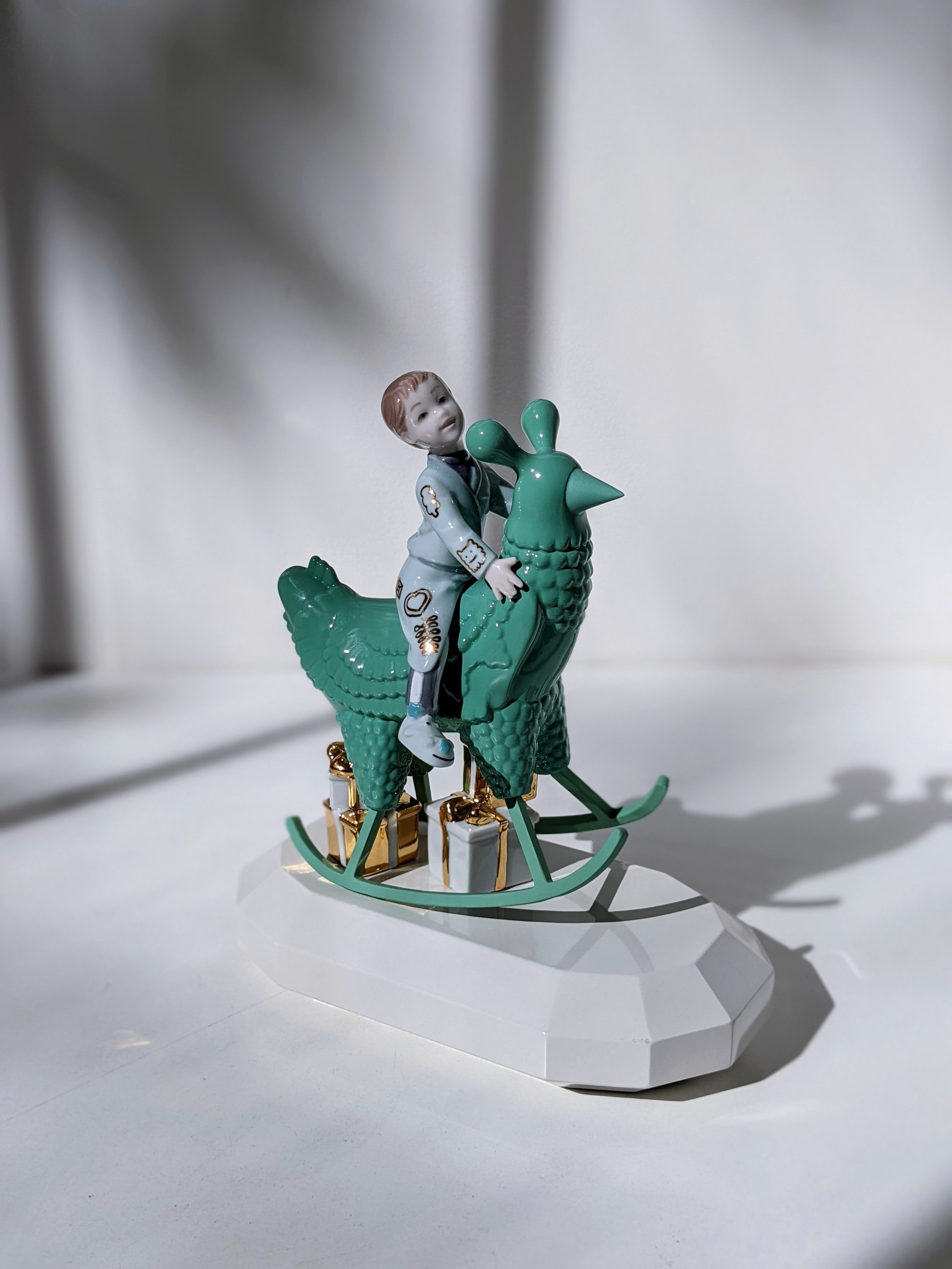 The Rocking Chicken Ride Sculpture by Jaime Hayon – FormFluent