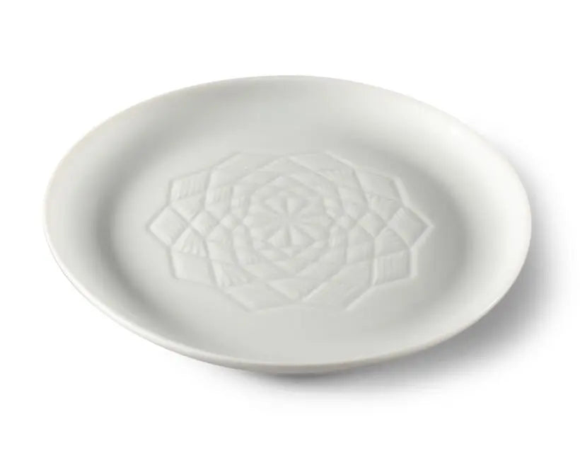 Lladró White Chocolate Plate Tableware by Lladró at FormFluent