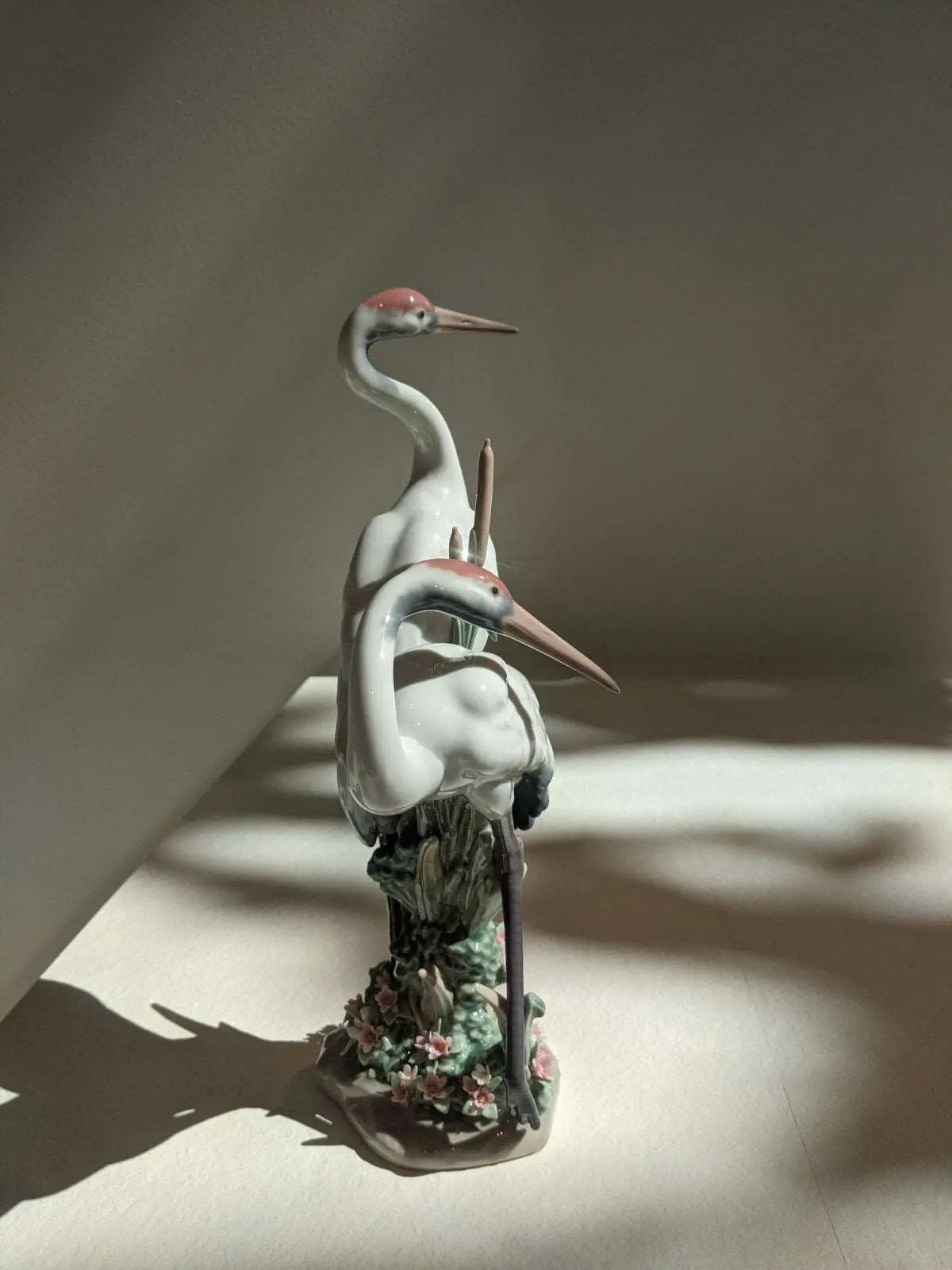 Lladró Courting Cranes Birds Sculpture Sculpture by Lladró at FormFluent