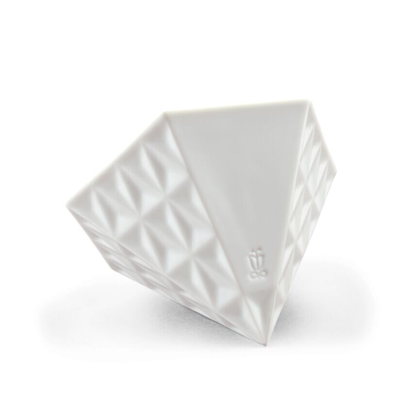 Lladró Frame Hexagonal Clock by Lladró at FormFluent