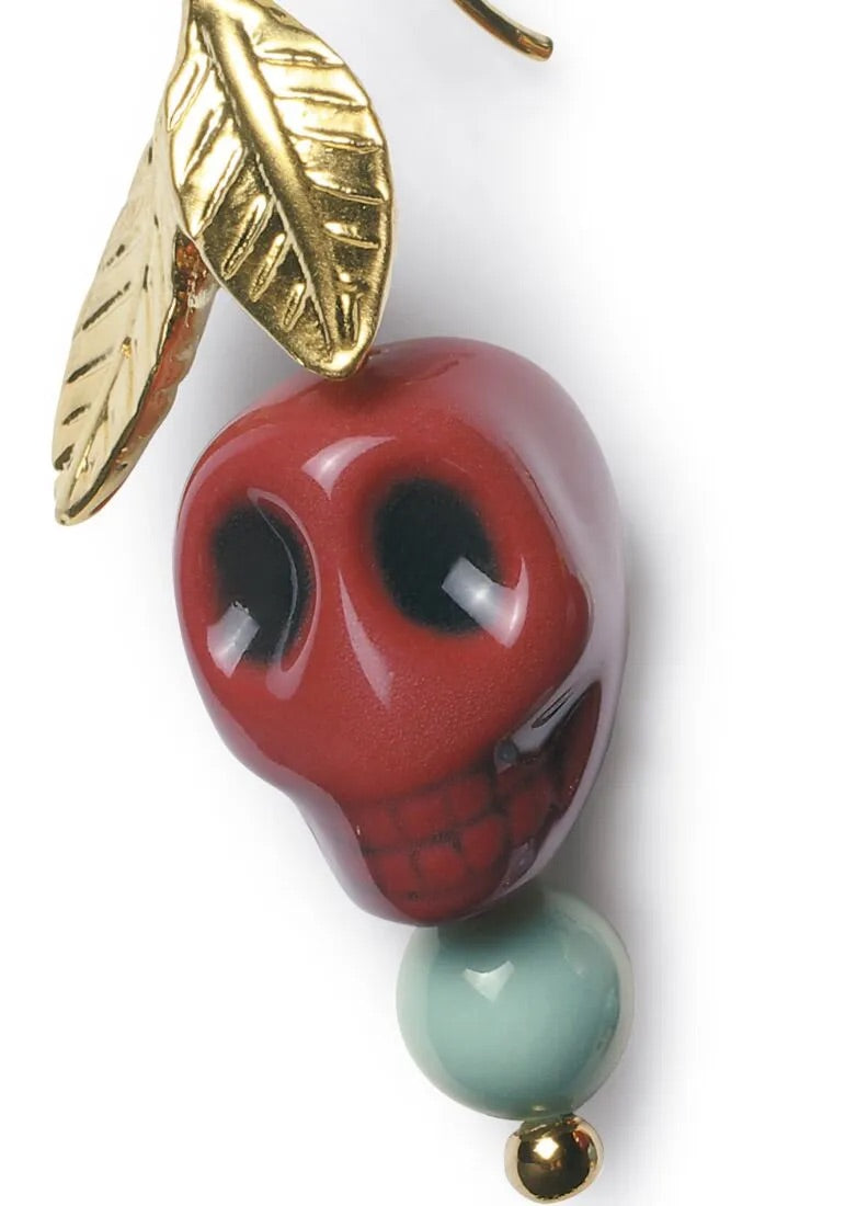 Frida Kahlo Skull Earrings