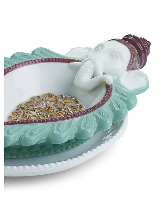Lladró Ganesha Diya Figurine   FormFluent