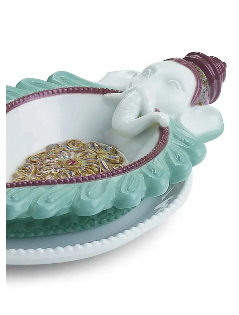 Lladró Ganesha Diya Figurine Sculpture by Lladró at FormFluent