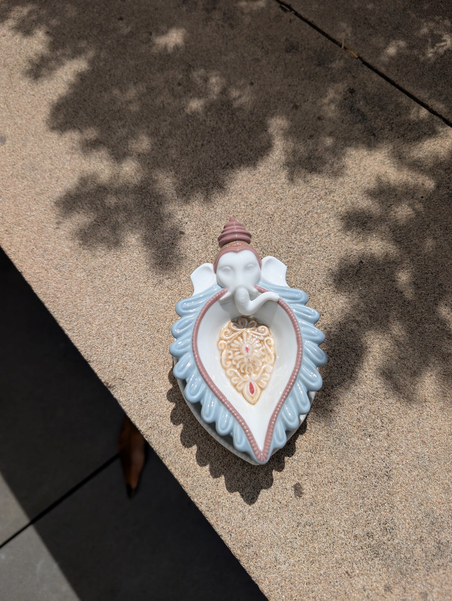 Lladró Ganesha Diya Figurine by Lladró at FormFluent