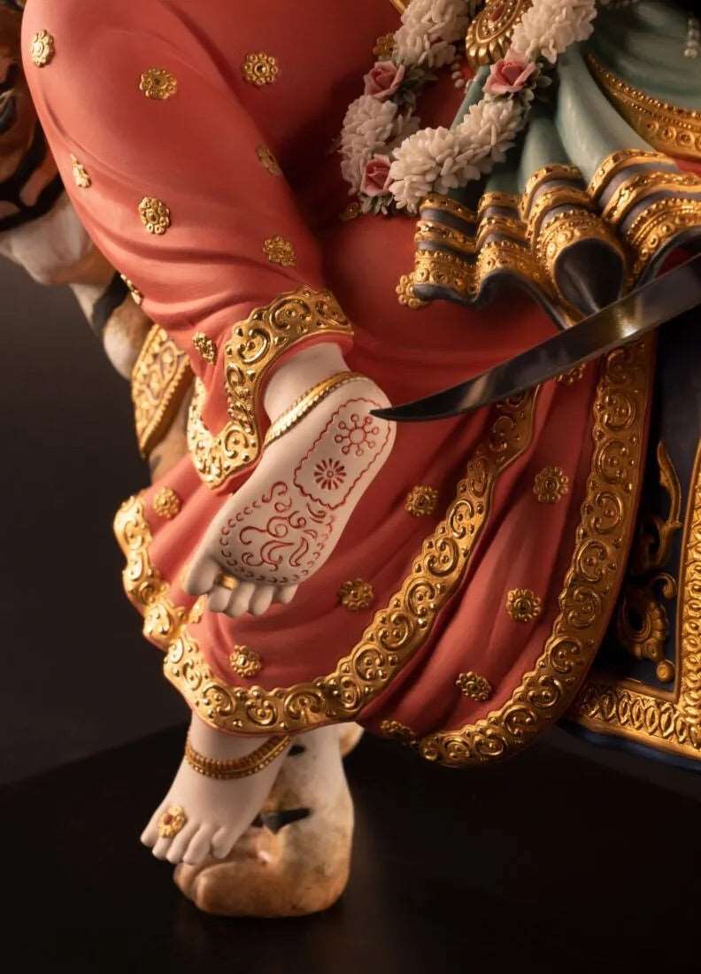 Goddess Durga Sculpture. Limited Edition
