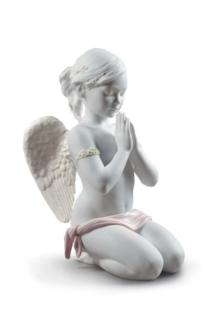 Lladró Heavenly Prayer Angel Sculpture FormFluent