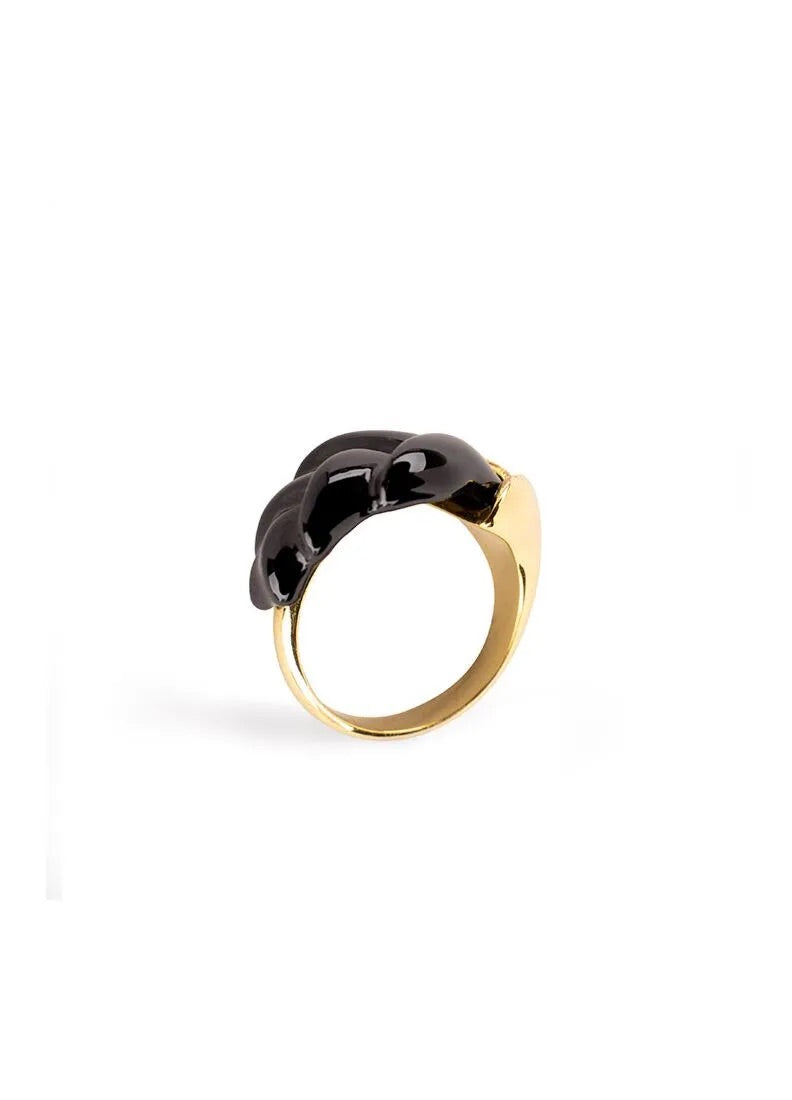 Heliconia Metal Adjustable Ring