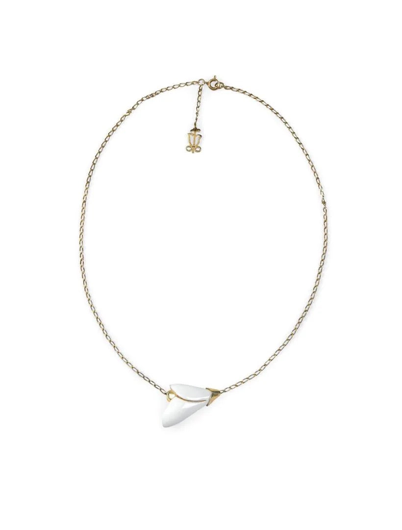Heliconia Pendant Necklace