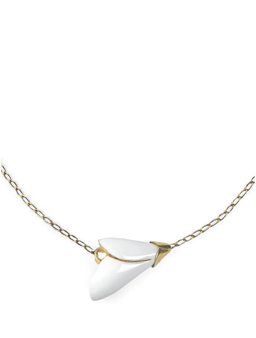 Heliconia Pendant Necklace