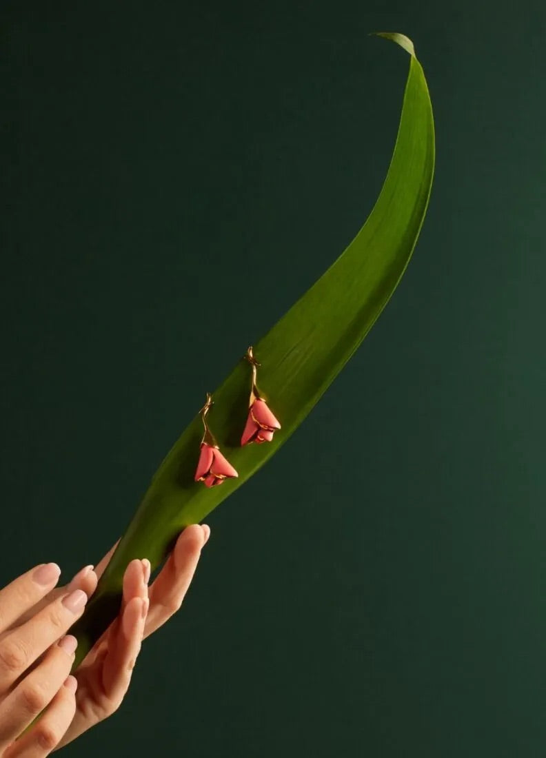 Lladró Heliconia Short Earrings FormFluent
