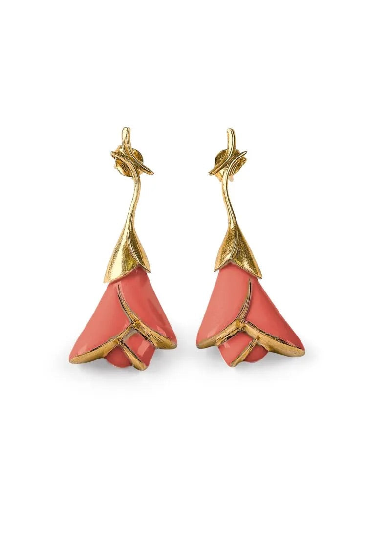 Lladró Heliconia Short Earrings FormFluent