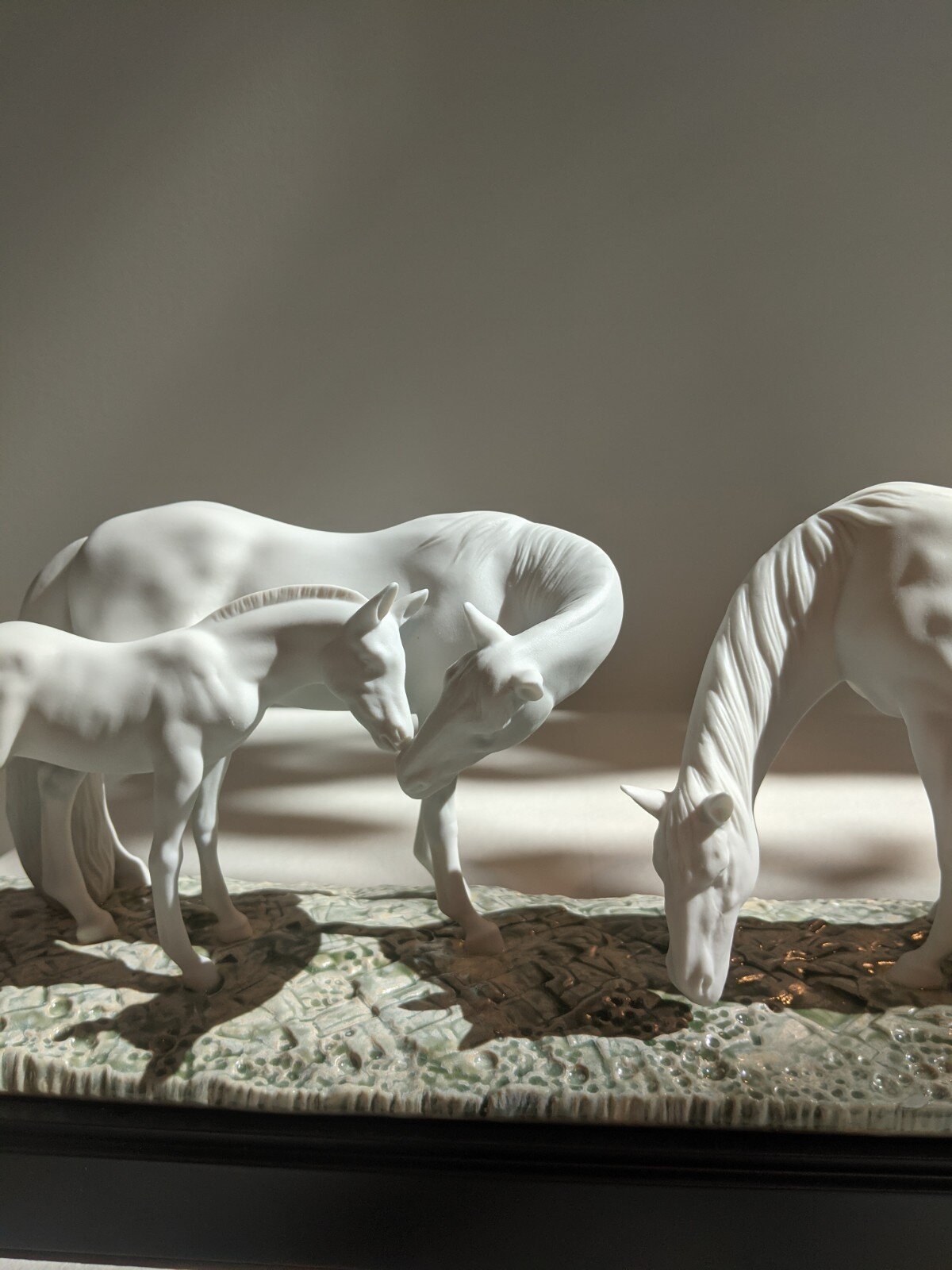 Horses in The Meadow Sculpture