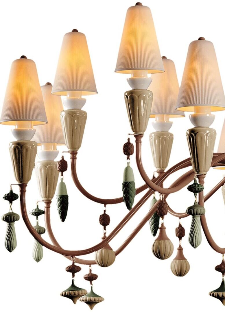 Ivy and Seed 16 Lights Chandelier - Large Flat Model