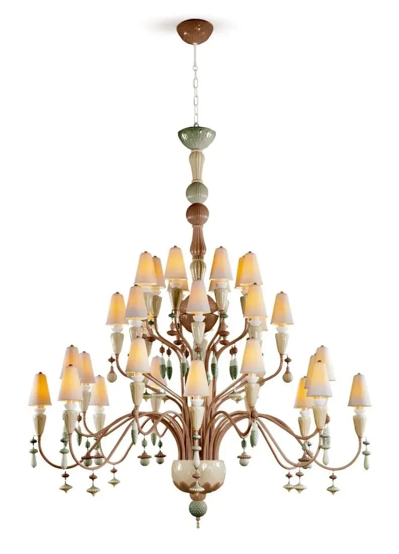 Lladró Ivy and Seed 32 Lights Chandelier - Large Model Lighting by Lladró at FormFluent