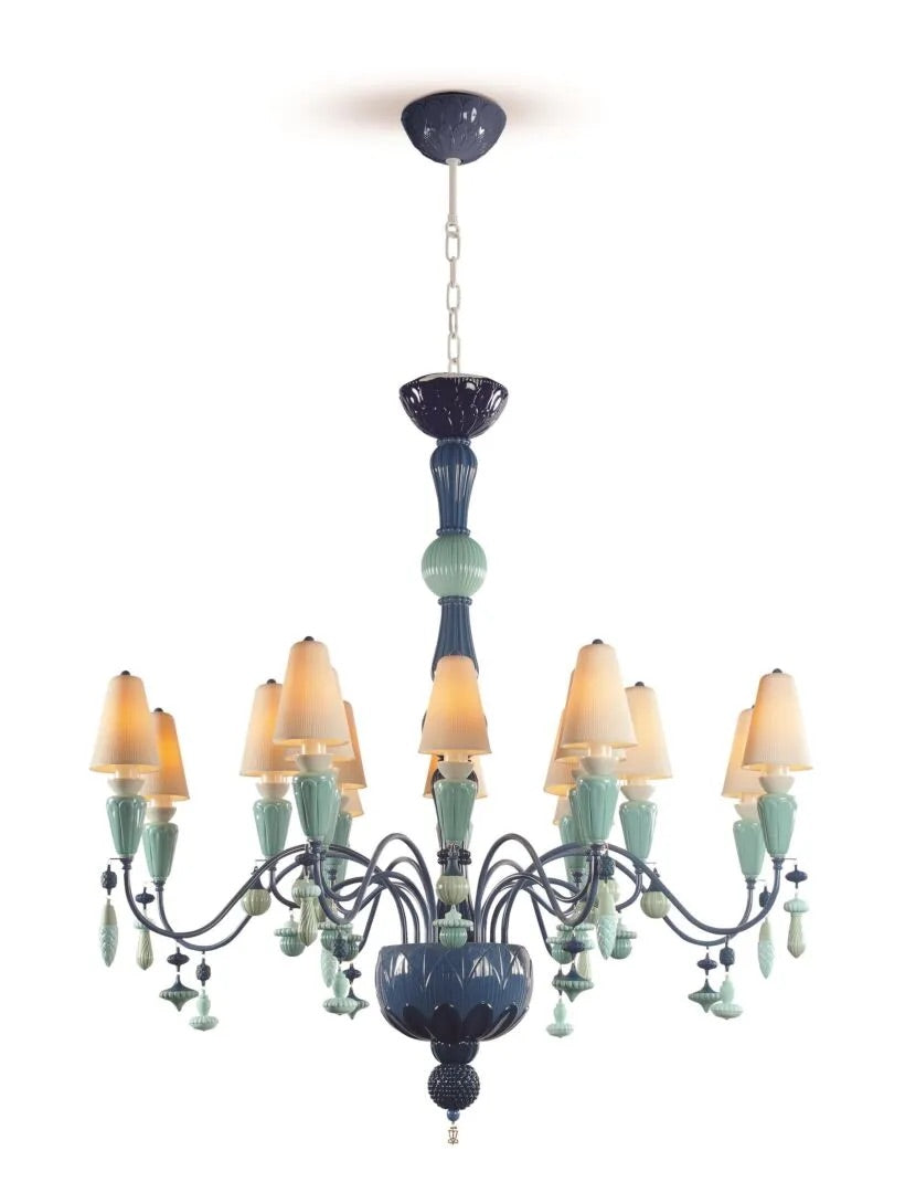 Ivy and Seed 16 Lights Chandelier - Medium Flat Model
