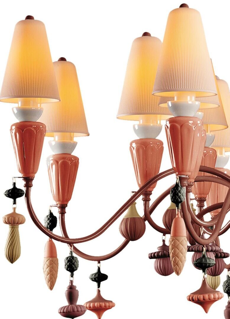 Ivy and Seed 16 Lights Chandelier - Medium Flat Model
