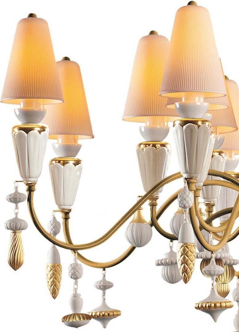 Ivy and Seed 16 Lights Chandelier - Medium Flat Model