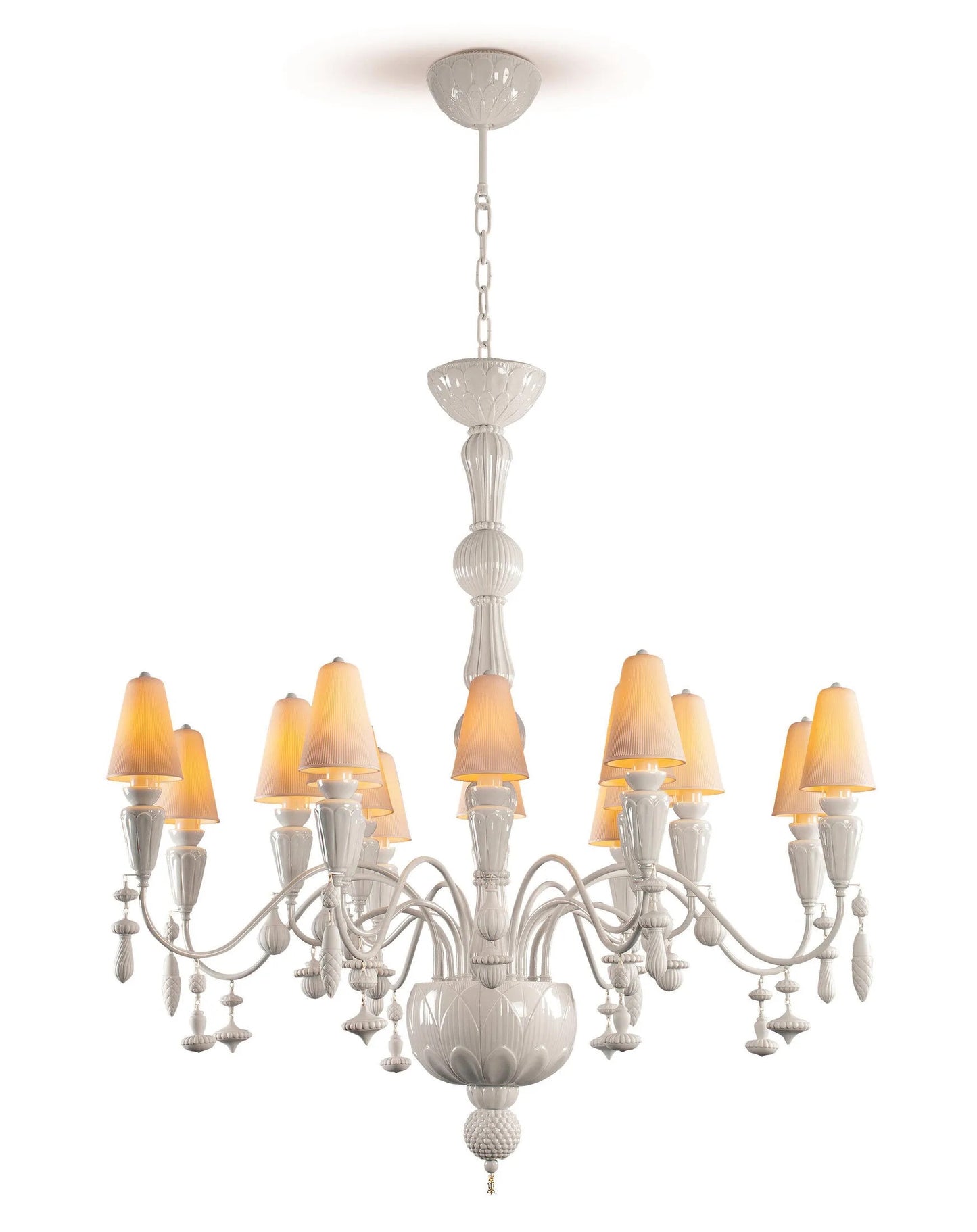 Ivy and Seed 16 Lights Chandelier - Medium Flat Model