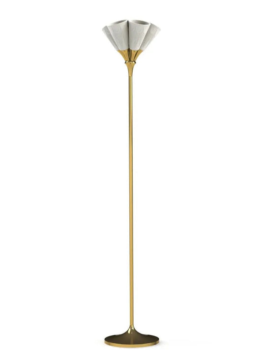 Lladró Jamz Floor Lamp Gold by Lladró at FormFluent